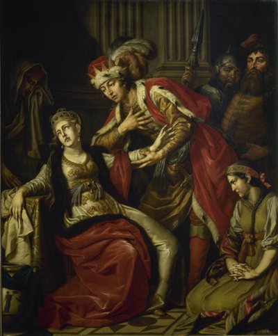 Vladimir and Rogneda by Anton Pavlovich Losenko